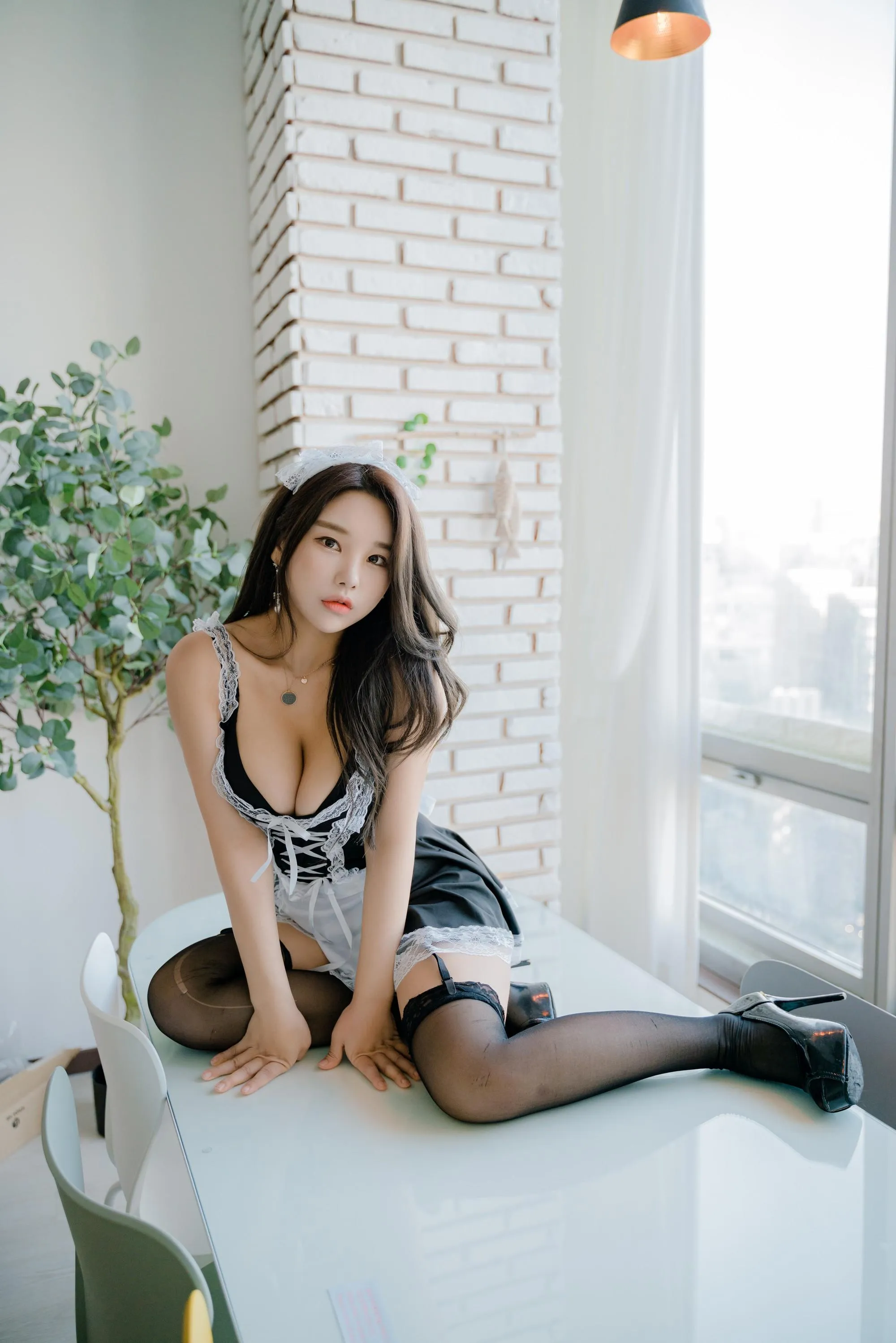 NO.083 [SaintPhotoLife] SAINT Photolife – Zzyuri쮸리-VOL.09 Maid [46P]插图